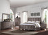 Louis Philippe Full/Twin Bed, Antique Gray